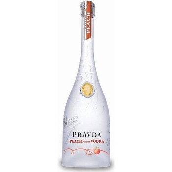 PRAVDA PEACH VODKA 37,5% 0,7l (hola)