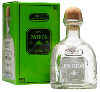 PATRON SILVER TEQUILA 40% 1l (karton)