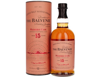 BALVENIE 15Y MADEIRA CASK 43%0,7l(tuba)