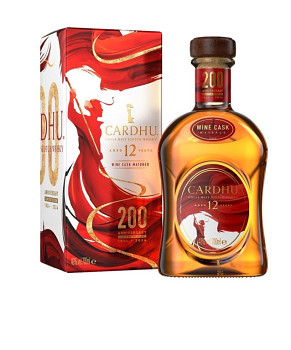 CARDHU 12Y WINE CASK 200 ANNIVER 40%0,7l